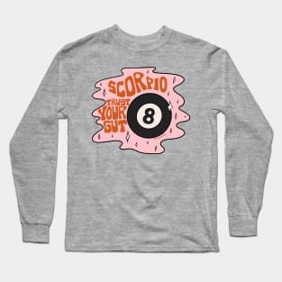 Scorpio Magic 8 Ball Long Sleeve T-Shirt